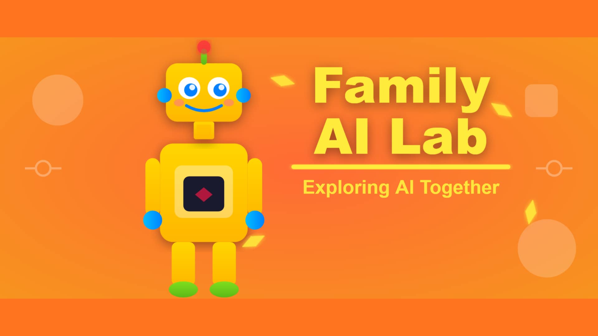 Little Orange Robot Family AI